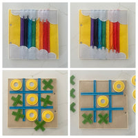 Rainbow Zips & X and O’s - Wondertivity