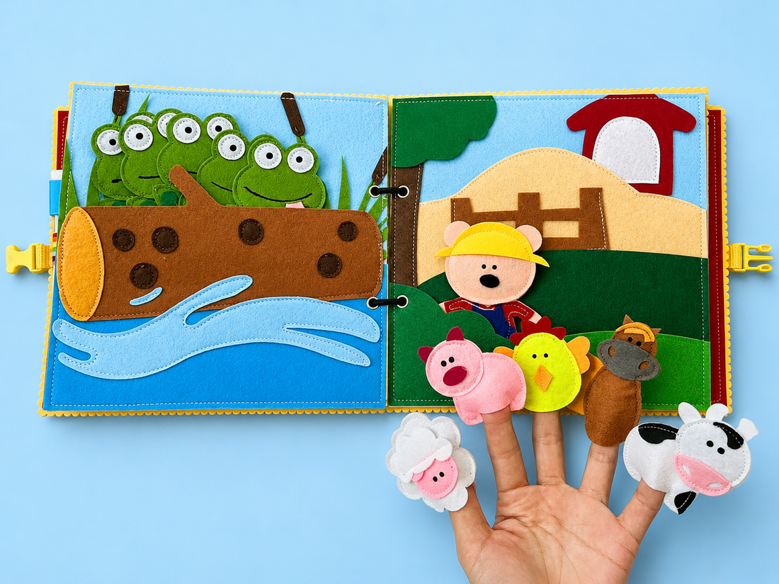 Little Lamb - Nursery Rhyme Busy Book