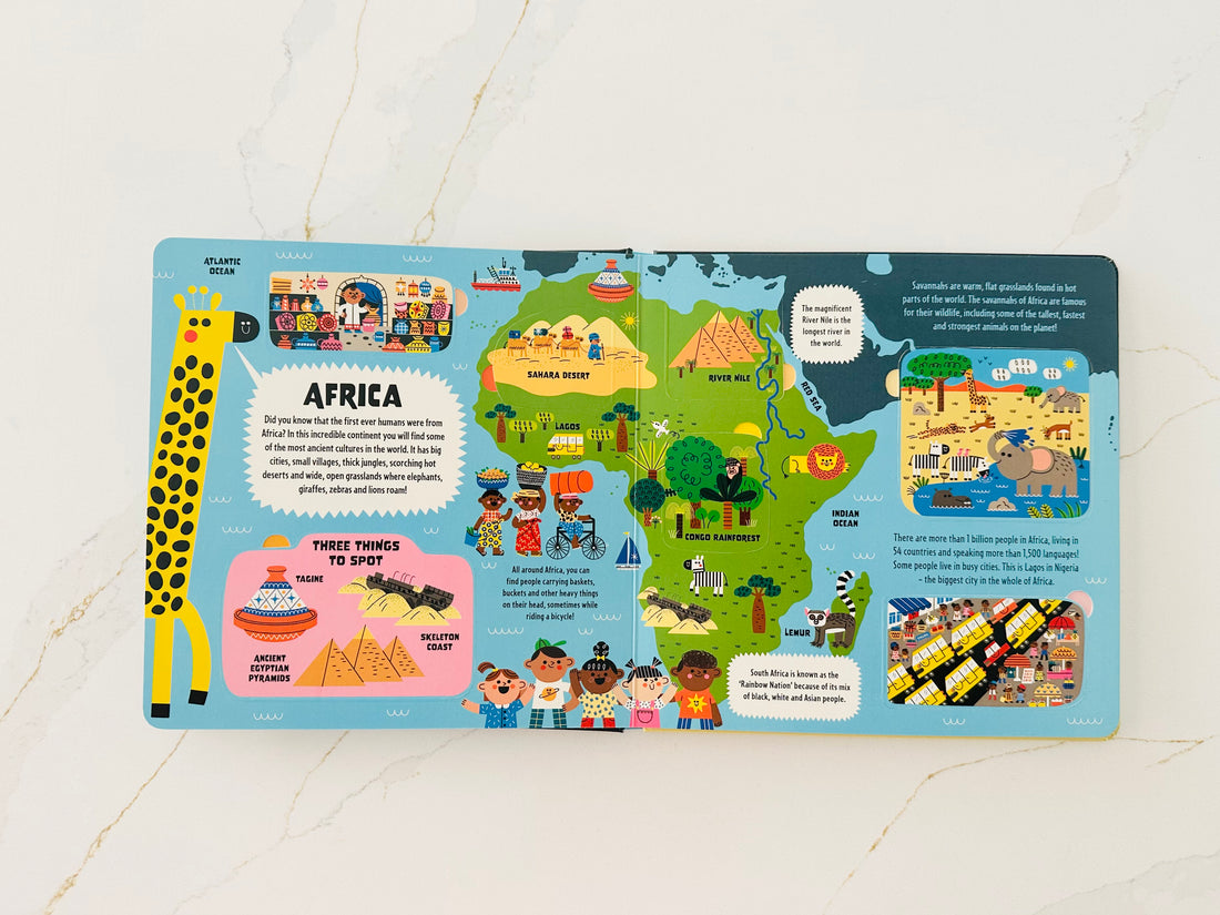 Lonely Planet Kids: My First Lift-the-Flap World Atlas