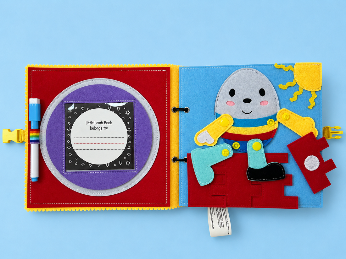 Little Lamb - Nursery Rhyme Busy Book