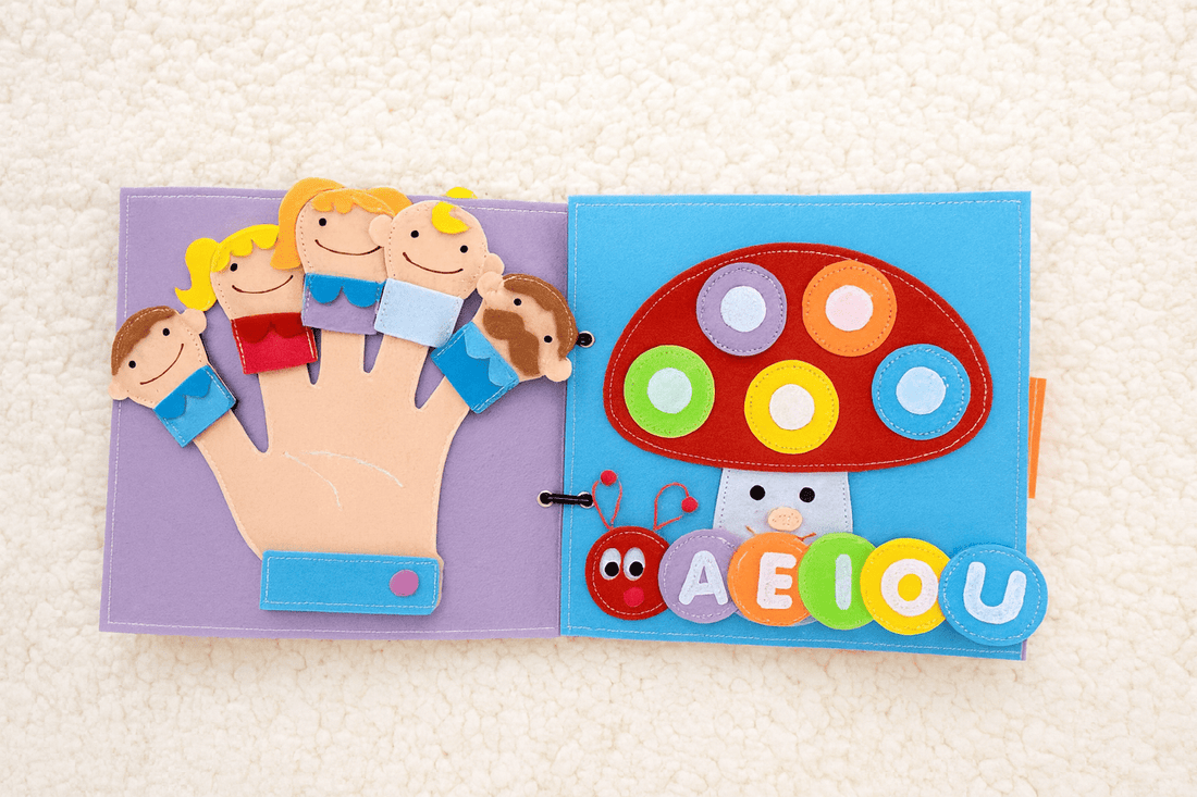 Busy Bear - My First Busy Book - Wondertivity