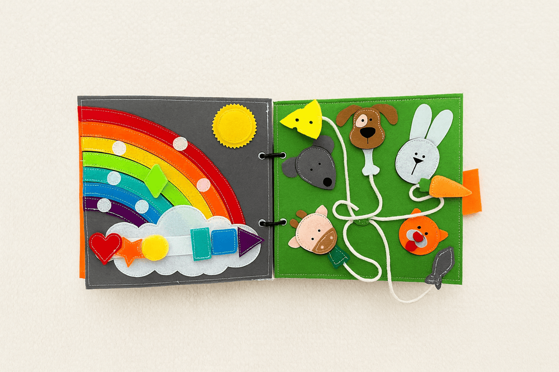 Busy Bear - My First Busy Book - Wondertivity