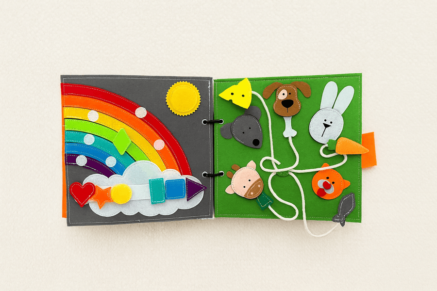 Busy Bear - My First Busy Book - Wondertivity