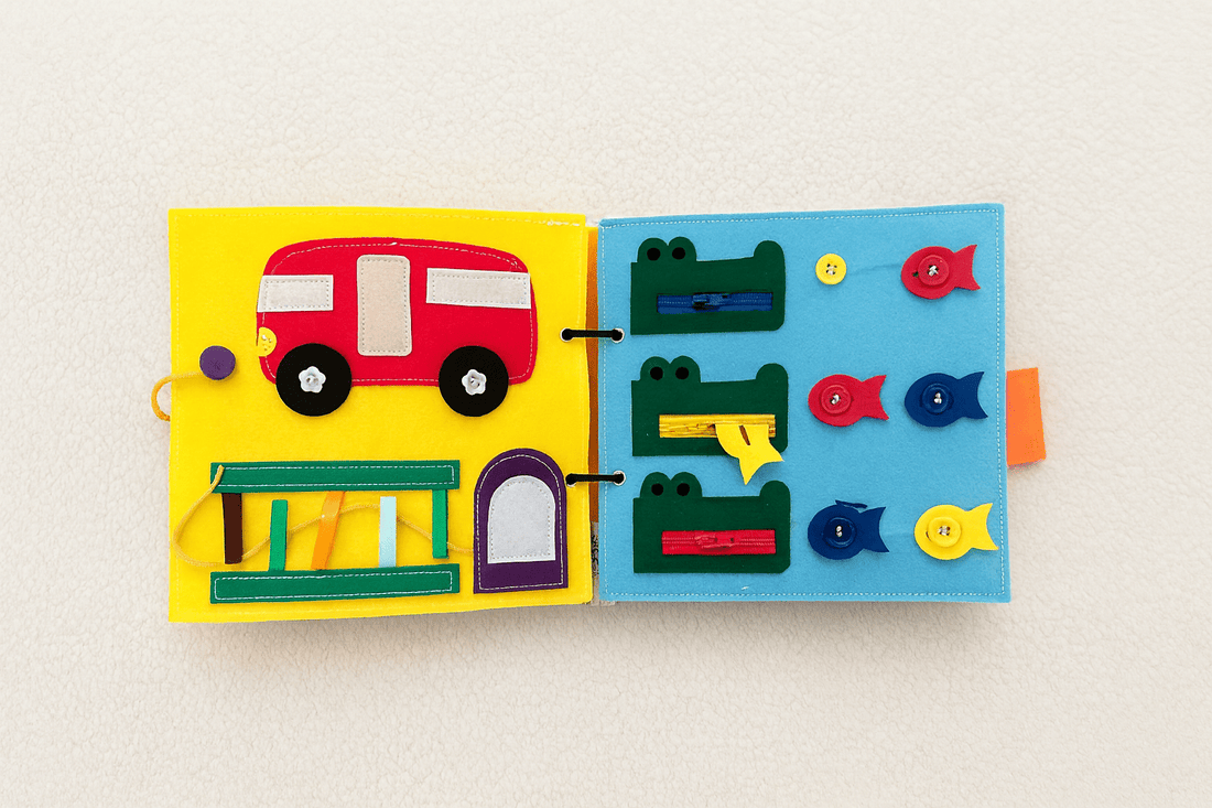 Busy Bear - My First Busy Book - Wondertivity