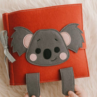 Curious Koala - Australian Themed Busy Book - Wondertivity