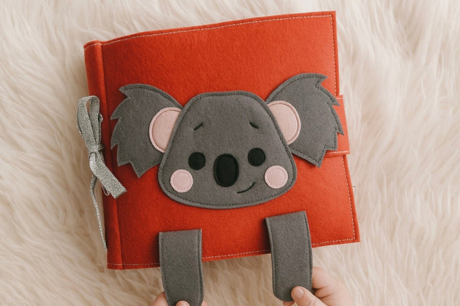 Curious Koala - Australian Themed Busy Book - Wondertivity