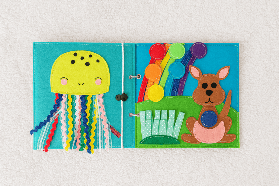 Curious Koala - Australian Themed Busy Book - Wondertivity