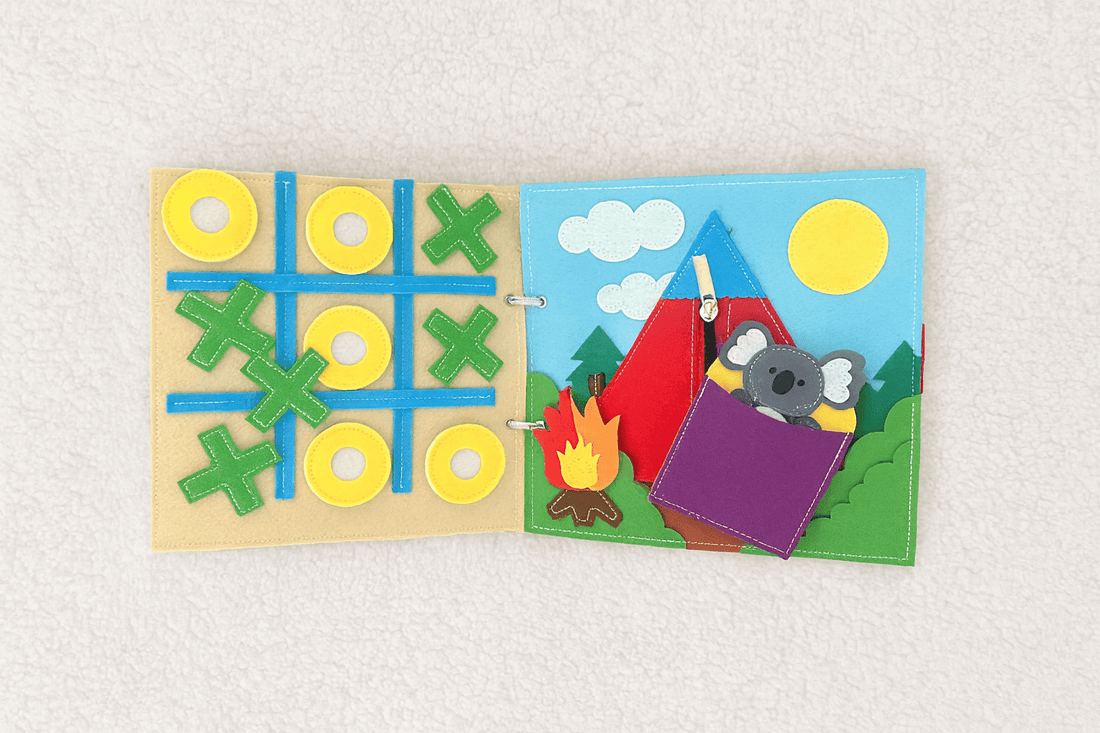 Curious Koala - Australian Themed Busy Book - Wondertivity