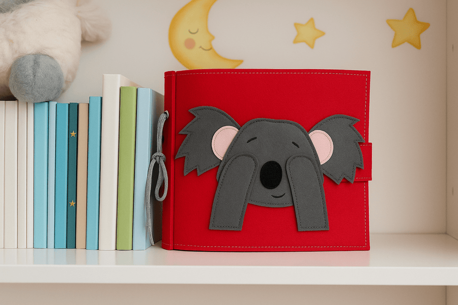 Curious Koala - Australian Themed Busy Book - Wondertivity