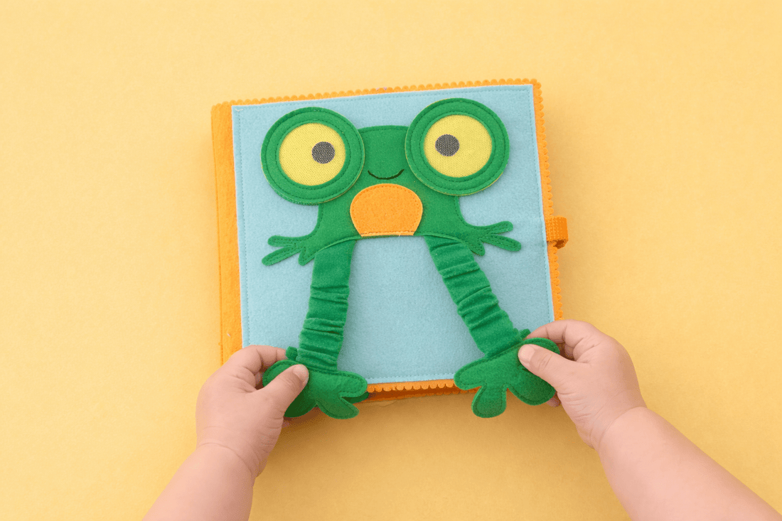 Friendly Frog Toddler Book - Wondertivity