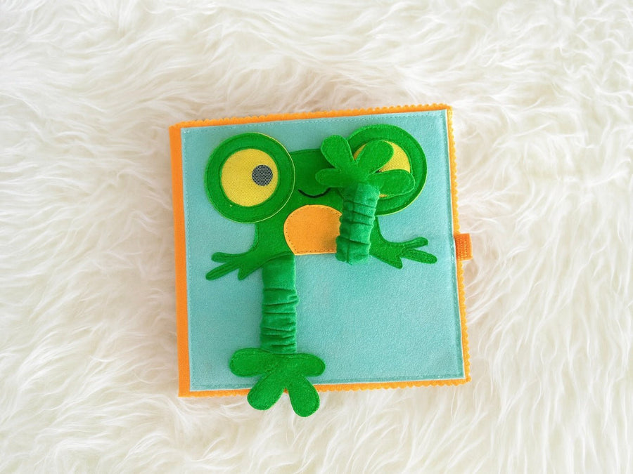 Friendly Frog Toddler Book - Wondertivity
