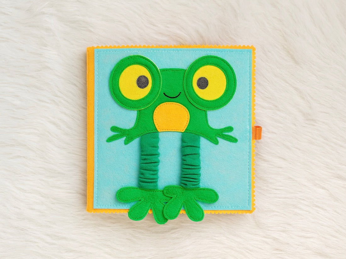 Friendly Frog Toddler Book - Wondertivity