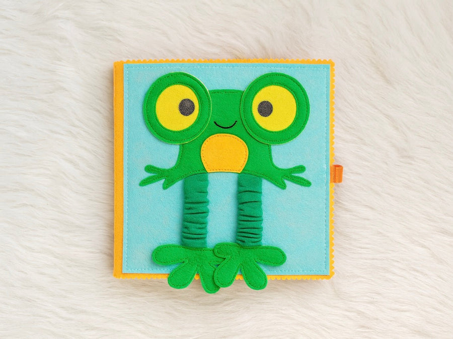 Friendly Frog Toddler Book - Wondertivity