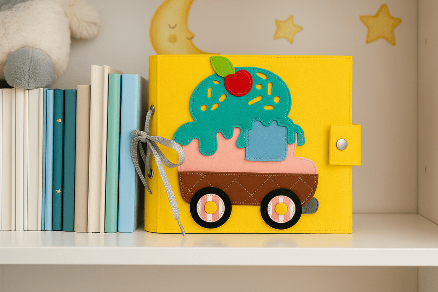 I See Ice Cream Busy Book - Limited Edition - Wondertivity