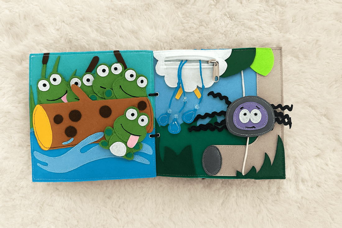 Little Lamb - Nursery Rhyme Busy Book - Wondertivity