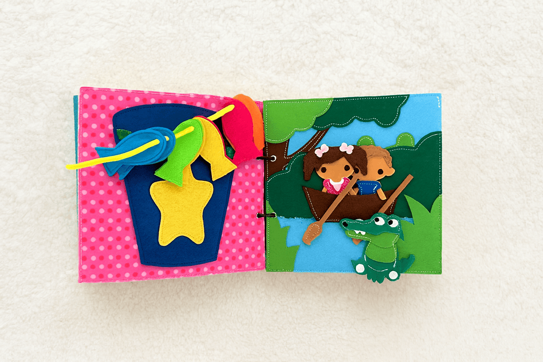 Little Lamb - Nursery Rhyme Busy Book - Wondertivity