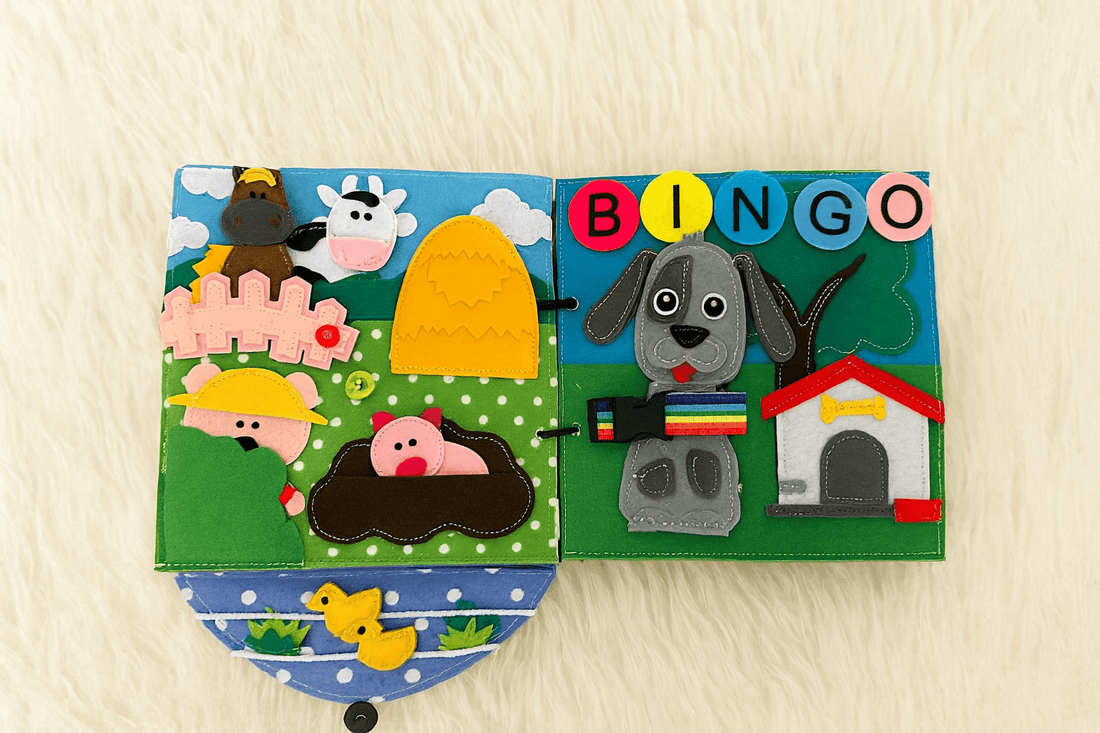 Little Lamb - Nursery Rhyme Busy Book - Wondertivity