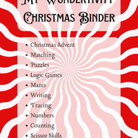 My Wondertivity Christmas Binder DIGITAL DOWNLOAD - Wondertivity