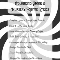 My Wondertivity Colouring Book & Nursery Rhyme Lyrics DIGITAL DOWNLOAD - Wondertivity