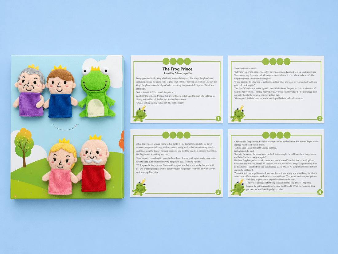 Storyteller’s Finger Puppets - Wondertivity