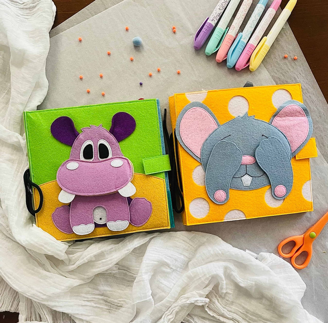 Happy Hippo Toddler Book - Wondertivity