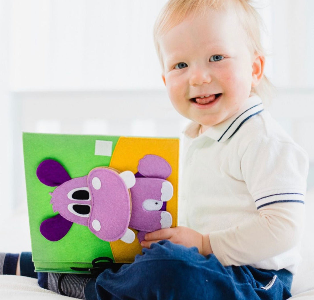 Happy Hippo Toddler Book - Wondertivity